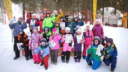 Маленькие горнолыжники Белокурихи успешно выступили на соревнованиях в Горном Алтае