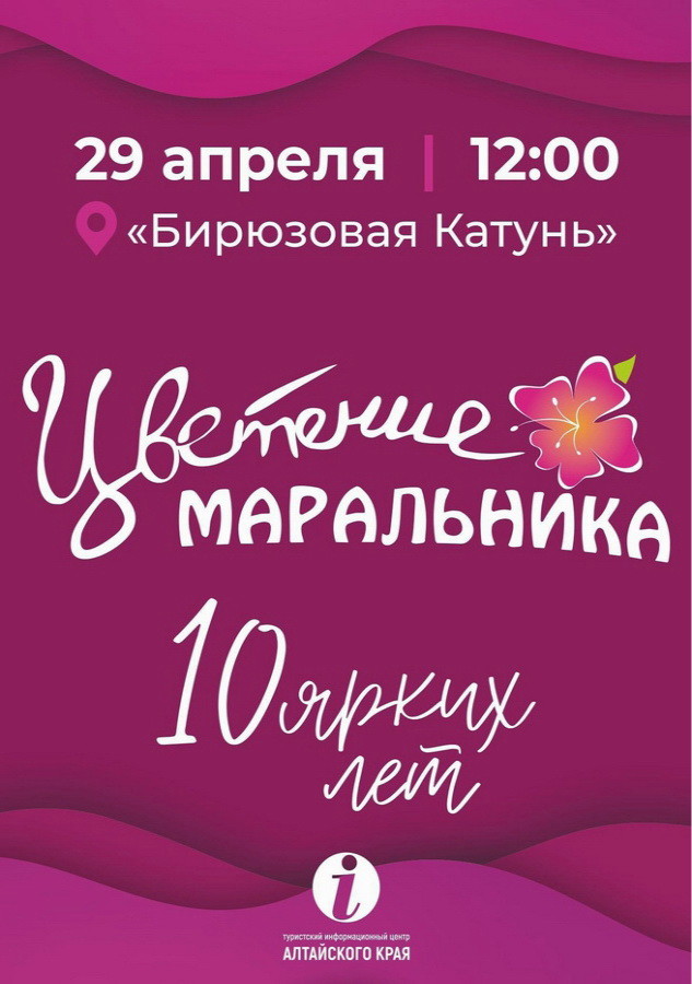 Программа фестиваля «Цветение маральника» 2023