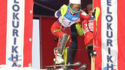 В Белокурихе стартовал этап Кубка России по горным лыжам в слаломе