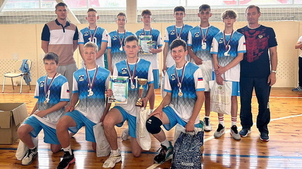 Волейболисты ДЮСШ Белокурихи серебряные призеры турнира