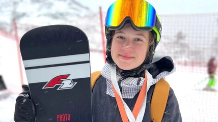 Белокурихинская сноубордистка завоевала две медали на всероссийских соревнованиях