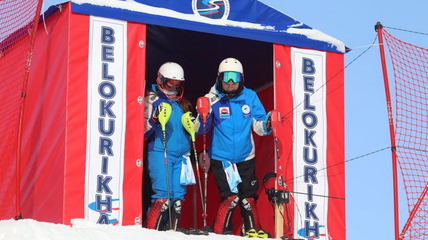 В Белокурихе стартовал этап Кубка России по горнолыжному спорту