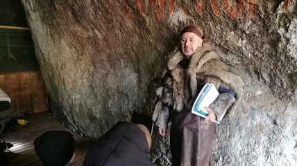 Как «денисовец» впервые провел экзамен в самой известной пещере Алтая