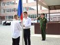 В Белокурихе провели церемонию поднятия государственного флага РФ