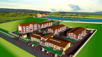 В городе-курорте Белокуриха планируют возвести дома с прудом и террасами