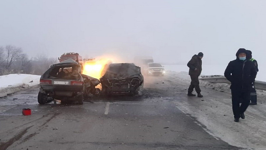 ГИБДД сообщила подробности жесткой аварии сегодня на трассе Бийск – Белокуриха