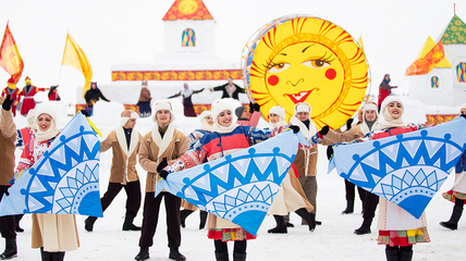 Проводы зимы на «Сибирском подворье» пройдут с анимацией и конными бегами, но без ремесленной ярмарки