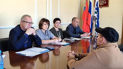 В Белокурихе провели личный приём участников СВО и их семей