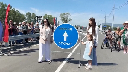 Мост у села Платово, связывающий Алтайский край и Республику Алтай, открыт для движения