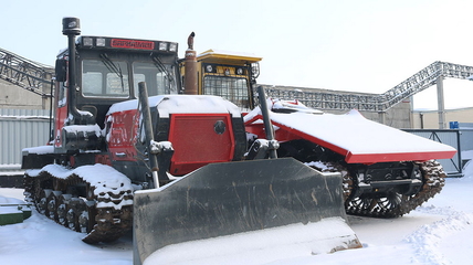 В Алтайском крае начали производство нового гусеничного трактора «Барнаулец»