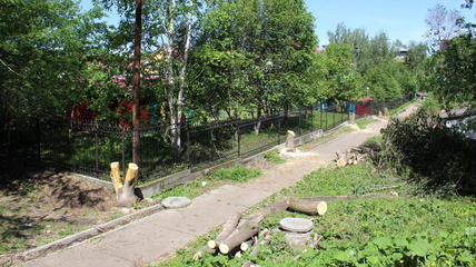 В Белокурихе начали благоустраивать территории, которые горожане выбрали в прошлом году