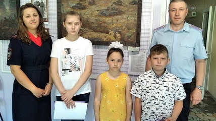 Конкурс детского творчества «Полицейский Дядя Степа» прошёл в Белокурихе