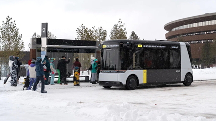В Горном Алтае запущен первый автономный шаттл под управлением искусственного интеллекта