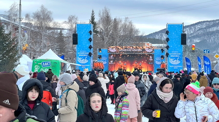 Фестиваль «Алтайская зимовка» в Белокурихе собрал свыше 7 тысяч гостей
