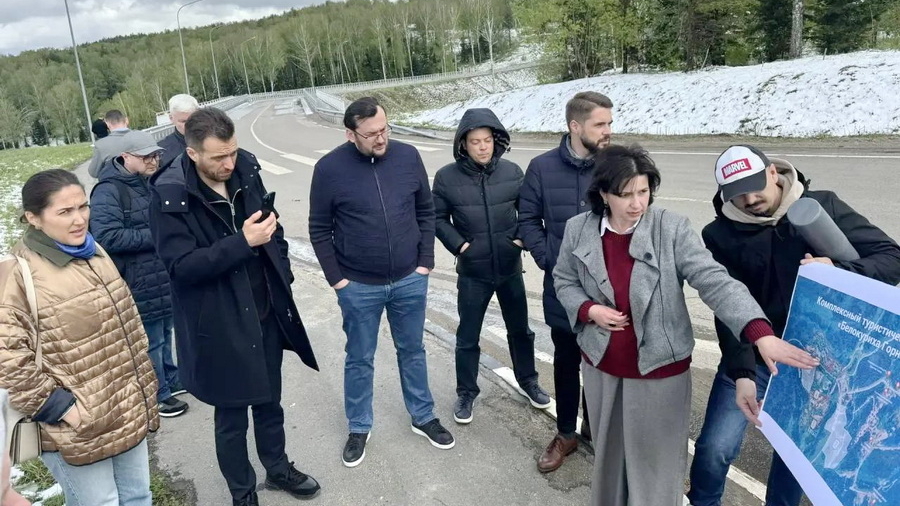 Московские инвесторы приехали в Белокуриху Горную выбирать участки под свои будущие проекты