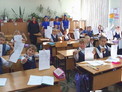 Сотрудники ГИБДД приняли участие в проведении акции  «Посвящение в пешеходы» с первоклассниками