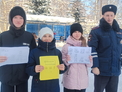 Сотрудники Госавтоинспекции Белокурихи совместно со школьниками провели рейд