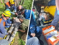 В Солонешенском районе спасатели вертолетом эвакуировали туриста с травмой позвоночника