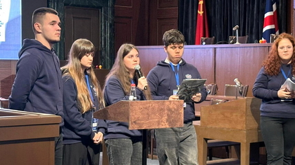 Юный житель Белокурихи стал участником форума, посвященного юбилею Нюрнбергского процесса