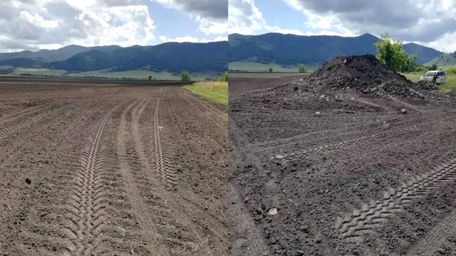 Недалеко от Белокурихи трактористы перепахали древний могильник «Красный городок»