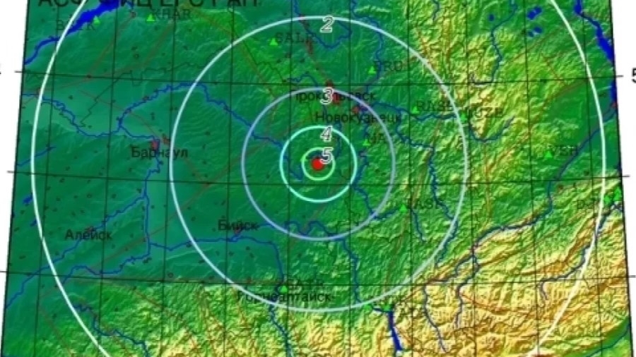 Жители Алтайского края ощутили дрожь земли