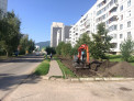 Тротуар вдоль семиэтажки будет дальше от дороги