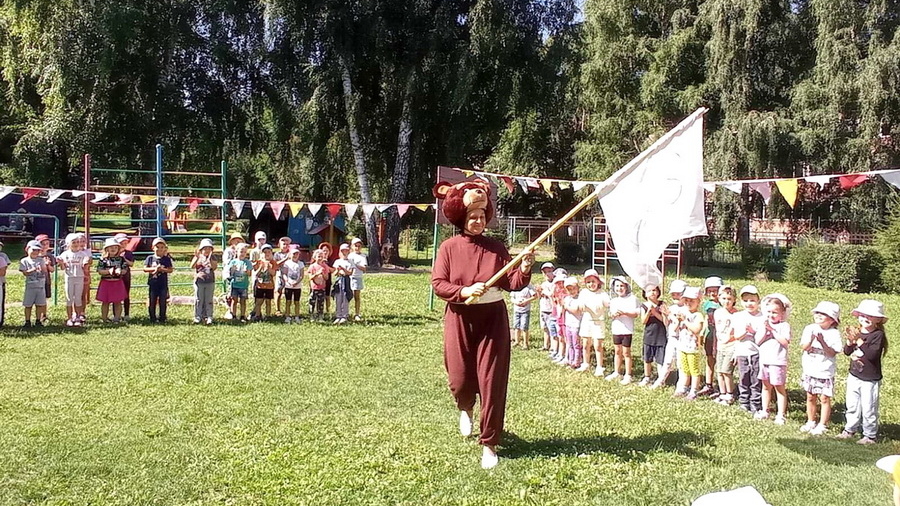 Олимпийские игры организовали для малышей из детского сада в Белокурихе