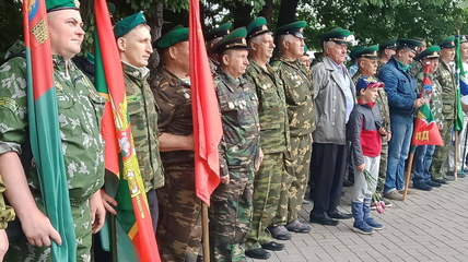 Торжественный митинг, посвященный 103 годовщине образования пограничных войск, прошел в Белокурихе