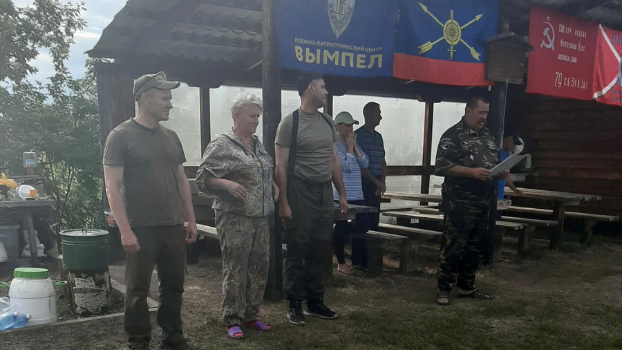 В Новотырышкино прошло открытие военно-полевых сборов