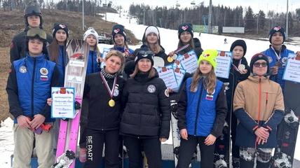 Сноубордисты Белокурихи успешно выступили на всероссийских стартах в Миассе