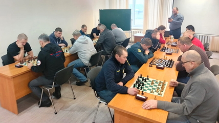 В Белокурихе прошли соревнования по шахматам среди организаций города
