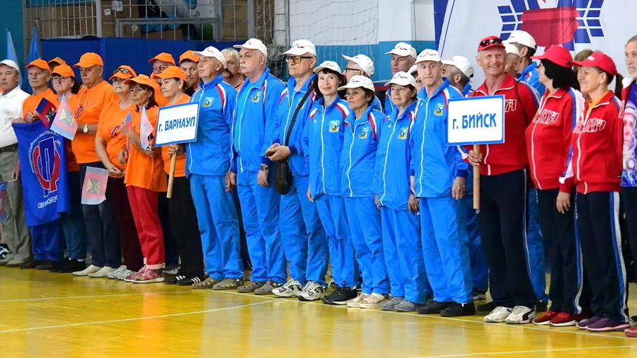 Спортсмены Белокурихи успешно выступили в финале XIII краевой Спартакиады «Союза пенсионеров России»