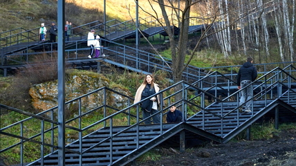 На горе Чёртов Палец открыли новую смотровую площадку