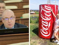 Депутат АКЗС Сергей Малинкович призвал снести памятник Кока-Коле, установленный в Белокурихе