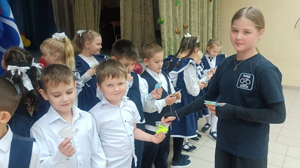 В белокурихинской школе №2 прошла акция «Засветись»